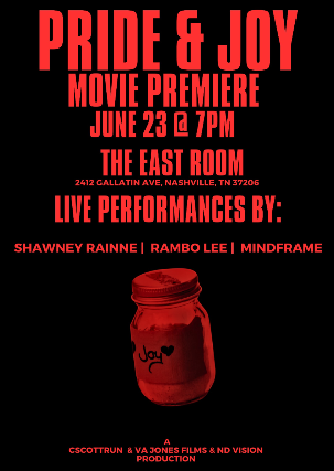 PRIDE AND JOY Premiere feat: Shawney Rainne / Rambo / Brandon Russell