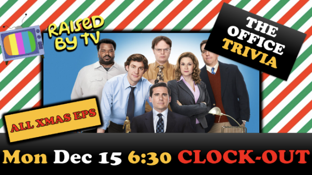 Raised By TV Events Presents: all ages The Office Trivia Night
