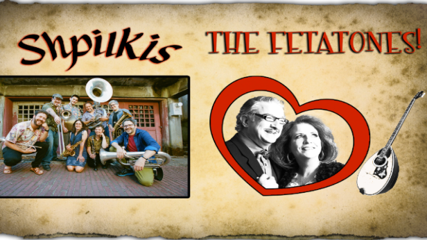 Shpilkis + The Fetatones: A Night of Yiddish & Greek Party Music!