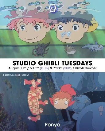 Ponyo (Sub) in the Rivoli! *Studio Ghibli Tuesdays*