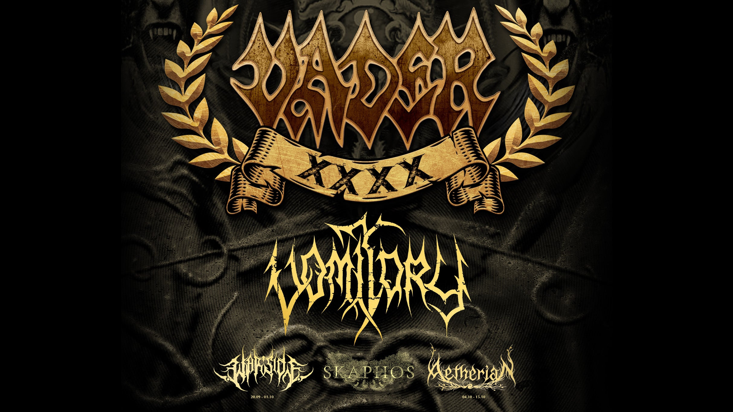 Vader + Kataklysm (Co-Headline) the Carnival of Death Tour with Malevo
