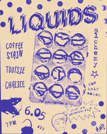MOX!E Presents Liquids, Coffee Stain, Tootsie, and Chalice @ Alchemy