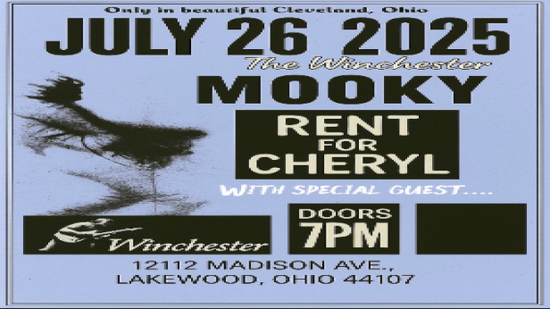 MOOKY & Rent for Cheryl