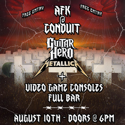 AFK Video Game Night (featuring Guitar Hero)