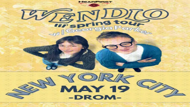 Wendlo w/ Georgia Parker (Indie Pop Songwriter)