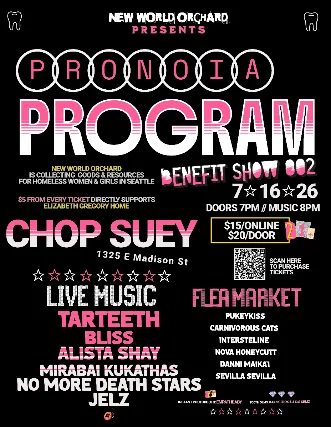 Pronoia Program Benefit Show