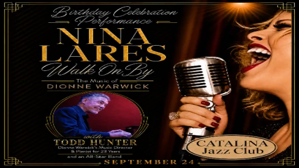 Nina Lares: Walk on By, The Music of Dionne Warwick | With Todd Hunter & an All-Star Band
