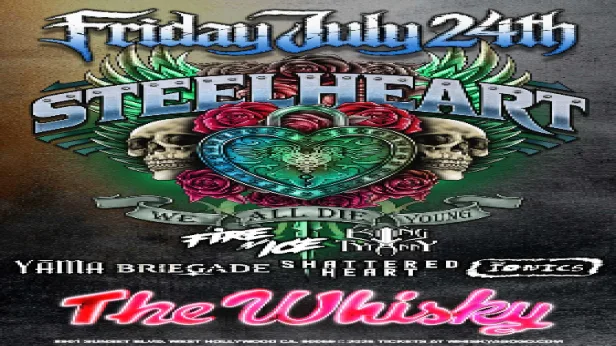 Steelheart, Killing Tyranny, Briegade, Yama, Shattered Heart, The Ionics