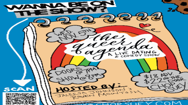 The Queer Agenda: A Live Dating & Comedy Show 🌈🎤