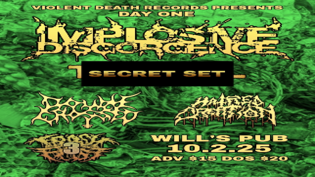 Trash Fest 3, Day 1: Implosive Disgorgence, xxxxx [secret set], Double Crossed, and Hatred Creation
