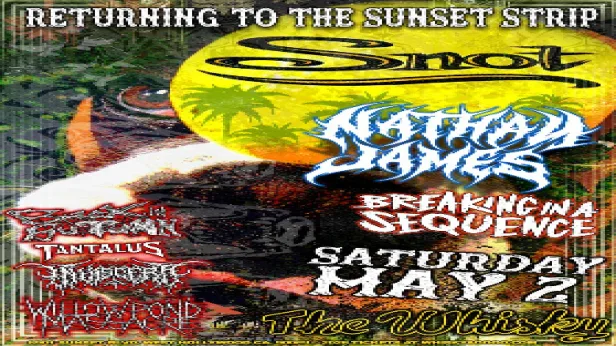 Snot, Nathan James, Breaking In A Sequence , Back In Autumn , Blood Meridian , Inviscera, Willow Pond Massacre