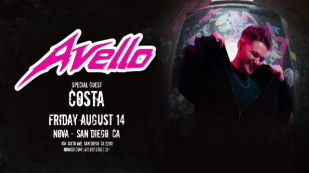 AVELLO w/ Special Guest Costa
