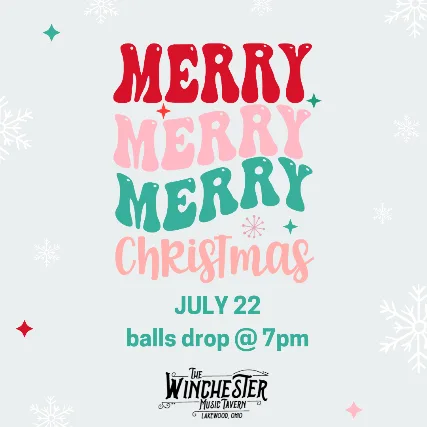 BOOZY BINGO (XMAS IN JULY)