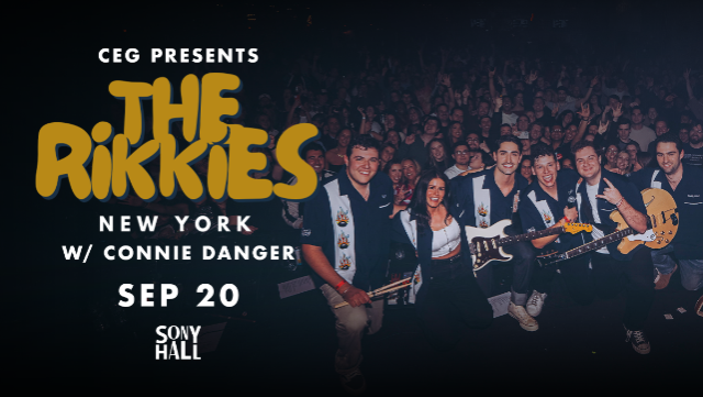 HearFirst and CEG Present: The Rikkies w/special guest Connie Danger