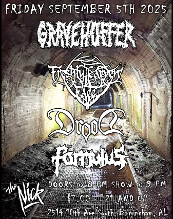 GraveHuffer and Drood at The Nick