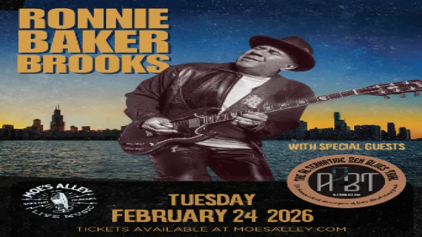Moe's Alley Presents: Ronnie Baker Brooks w/ Alternative Zen Blues Trial