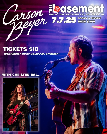 Carson Beyer w/ Christen Ball