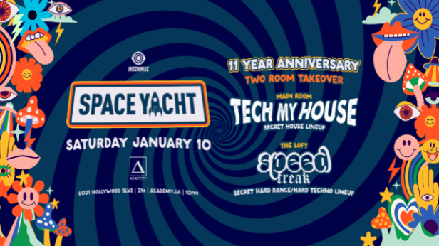 Space Yacht Anniversary: Tech My House