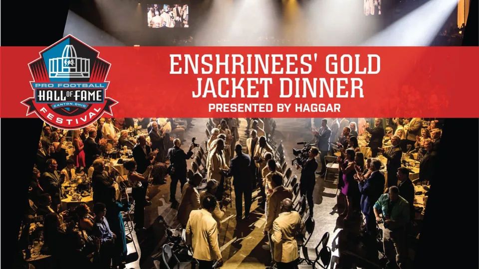 Enshrinees' Gold Jacket Dinner - Family & Friends