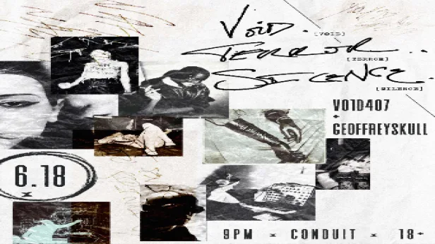 Void. Terror. Silence: A Free Night of Goth and Industrial Music