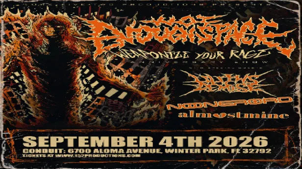 Not Enough Space "Weaponize Your Rage" Anniversary Show