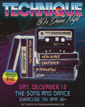 TECHNIQUE : 80's Dance Night