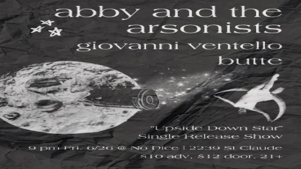 Abby and the Arsonists single release w/ Giovanni Ventello & Butte
