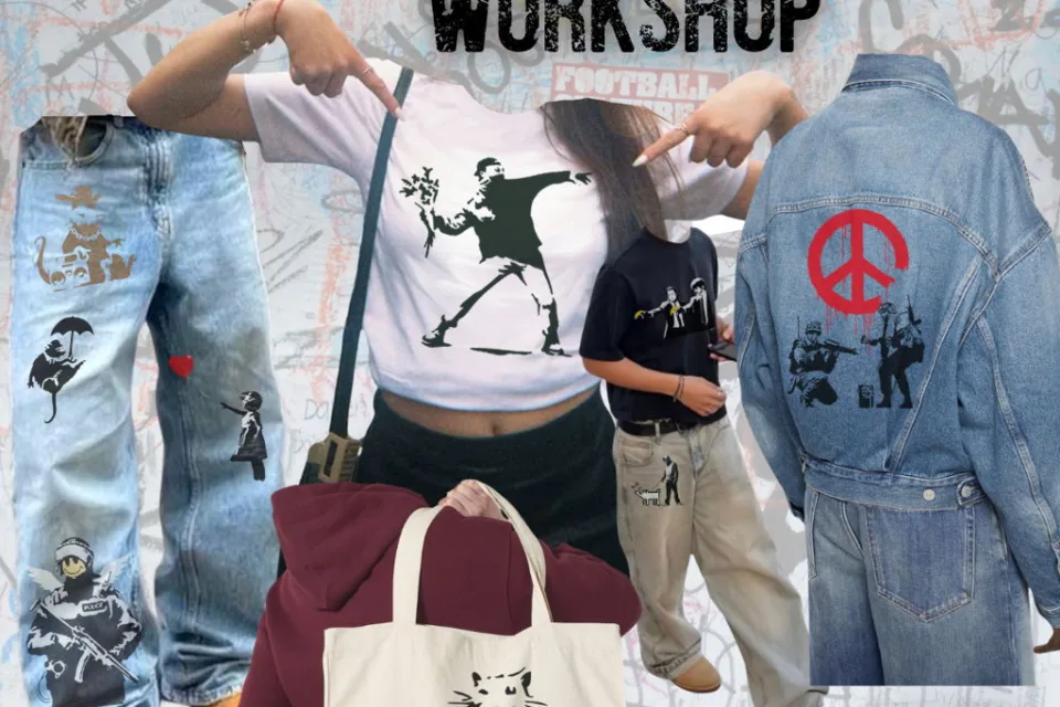 Upcycling Stencil Workshop