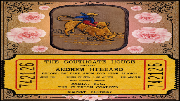 Andrew Hibbard record release with The Clifton Cowboys and Maria Etc.
