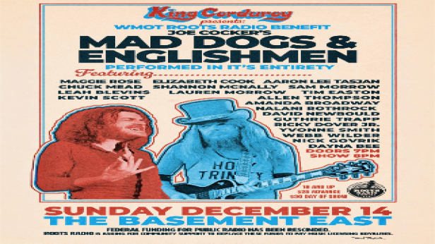King Corduroy Presents: WMOT Roots Radio Benefit feat. Maggie Rose, Elizabeth Cook, Aaron Lee Tasjan, Chuck Mead, Shannon McNally, Sam Morrow, Leah Blevins, Tim Easton, Kevin Scott and more!