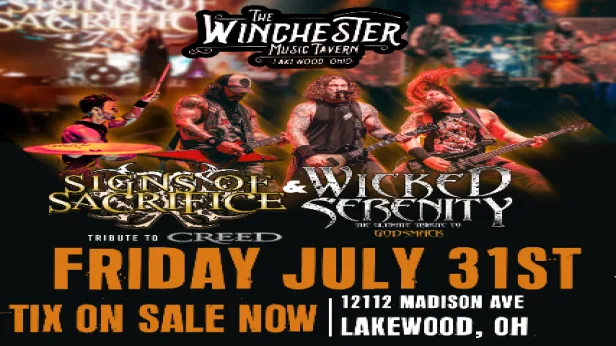 Signs of Sacrifice (Creed Tribute) + Wicked Serenity (Godsmack Tribute)