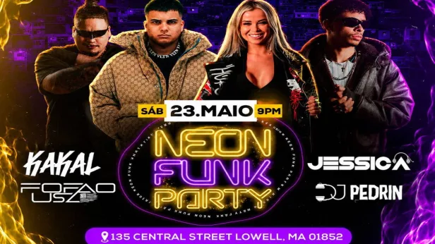 Neon Funk Party | May 23 @ Sahel Lowell