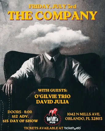 The Company, O'Gilvie Trio, and David Julia in Orlando