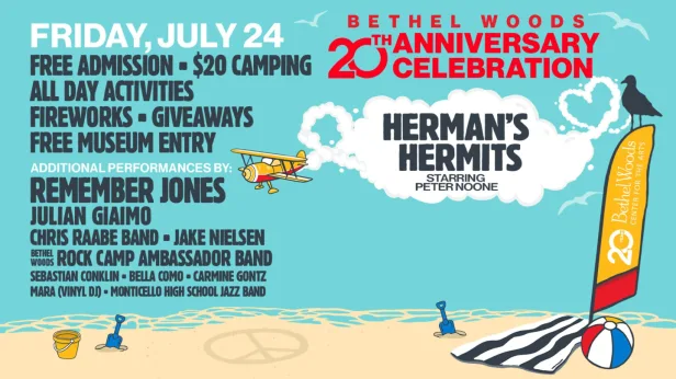 Bethel Woods 20th Anniversary Celebration
