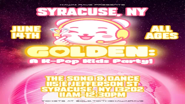 CANCELLED: GOLDEN: A K-Pop Kids Party!