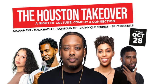 Too Funny Comedy hosted by Comedian CP | The Houston Takeover