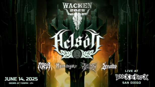 Helsott: Wacken Warm Up Show with special guests at Brick by Brick