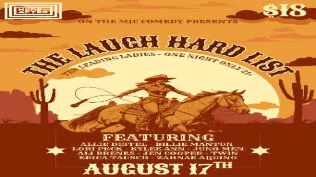 THE LAUGH HARD LIST