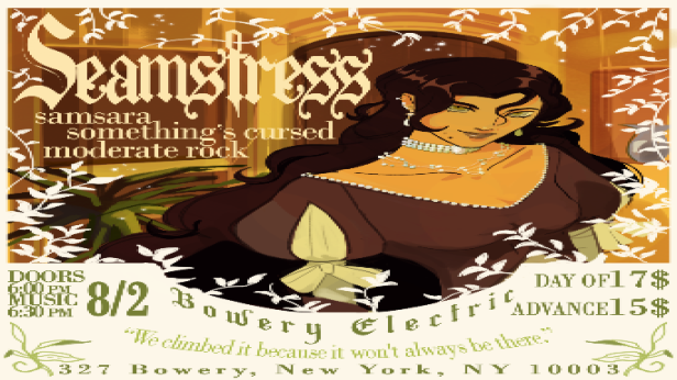 Seamstress • Samsara • Moderate Rock • Something's Cursed