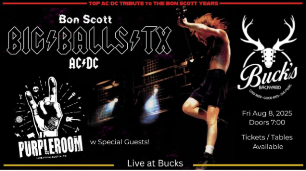Big Balls TX ACDC Tribute Night
