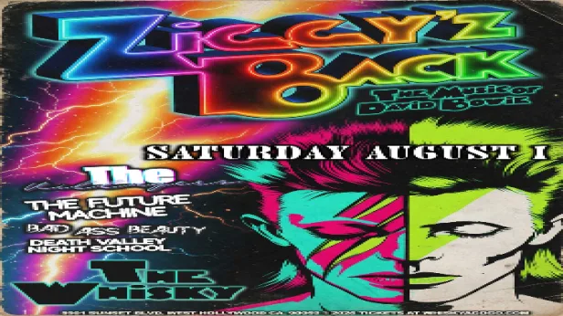 Ziggy'z Back (The Music of David Bowie), The Villagers, The Deadicated Project (Tribute to The Grateful Dead), Bad Ass Beauty, Theta Waves, Death Valley Night School