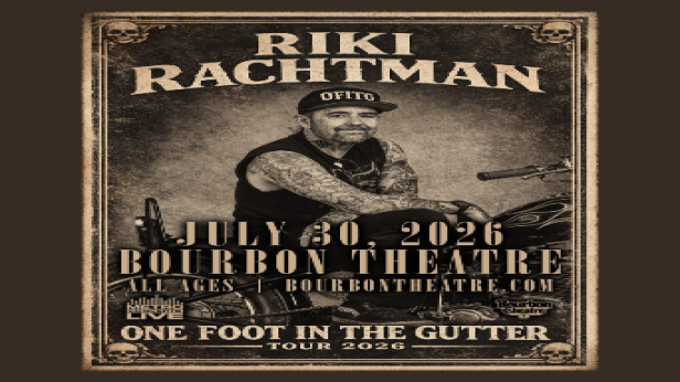 Riki Rachtman: One Foot in the Gutter Tour
