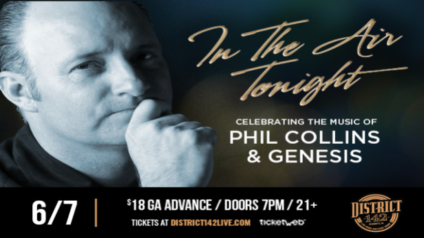 IN THE AIR TONIGHT - A Tribute to Phil Collins and Genesis