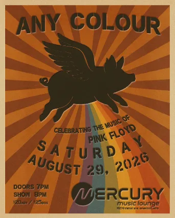Any Colour - Celebrating the music of Pink Floyd