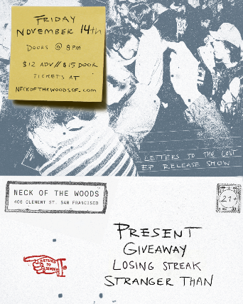 Present/ Giveaway/ Losing Strak/ Stranger Than