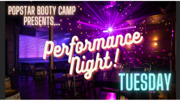 Popstar Booty Camp Dance Performance