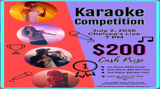 Shut Up & Sing Summer Karaoke Competition
