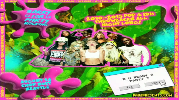 Sorry For Party Rocking (2010 - 2015 Pop & EDM Bangers All Night Long)