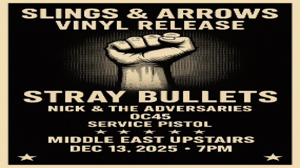 Stray Bullets, Nick And The Adversaries, OC45, Service Pistol