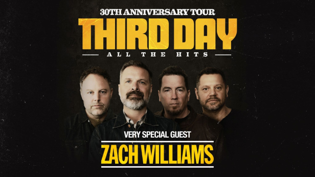 THIRD DAY 30th Anniversary Tour with very special guest Zach Williams